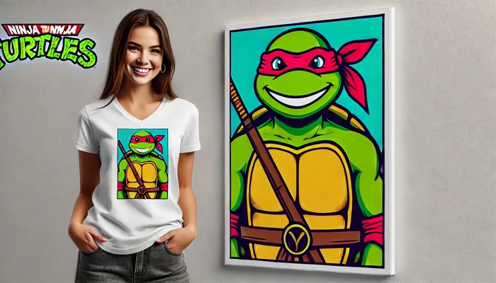 camisetas tortugas ninja