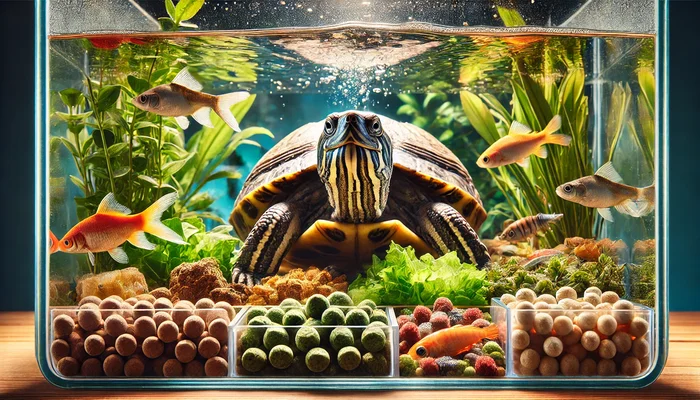 comida para tortugas acuáticas