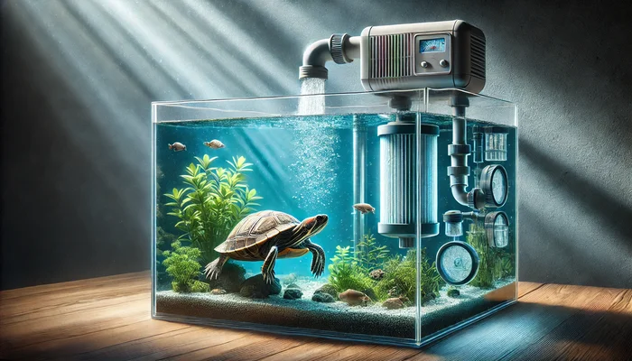 filtro para acuario de tortugas